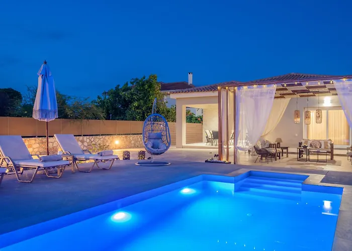 Villa Nicoldia With Private Pool Near Laganas